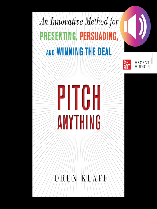 Title details for Pitch Anything by Oren Klaff - Wait list